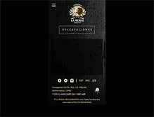 Tablet Screenshot of laruralrestaurantes.com